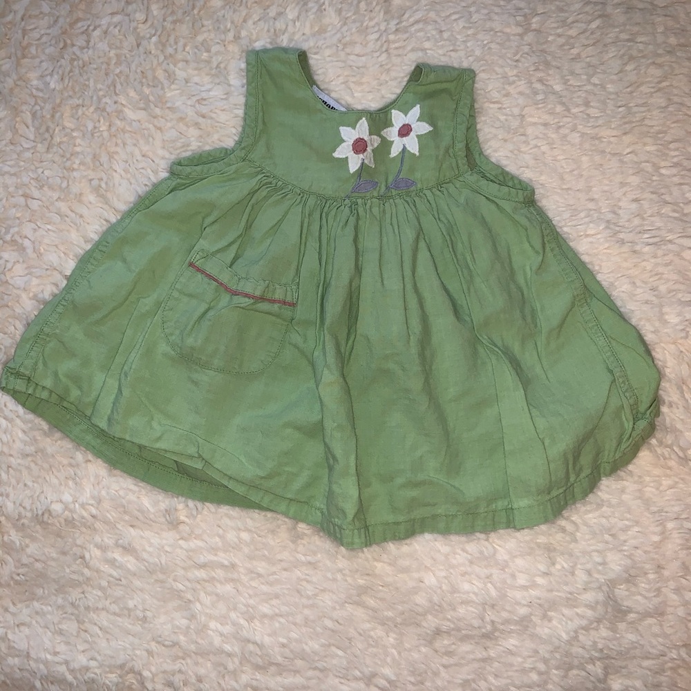 💐EURO UK BRAND- VINTAGE SMOCKED girls ethically made fair trade dress, floral 💐
